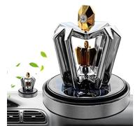 Désodorisant solaire de voiture, désodorisants pour voiture | Couronne rotative pour aromathérapie | Décoration intérieure créative de voiture, désodorisant pour SUV, véhicules récréatifs, a