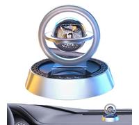 Désodorisant solaire écologique pour voiture avec tablette d'aromathérapie pour éliminer les odeurs et purifier l'air, idéal pour les hommes et les femmes propriétaires de voiture, diffuseur