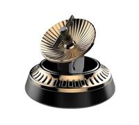 Désodorisant solaire infusé aux extraits naturels de plantes avec ventilateur turbo pour une diffusion efficace du parfum pendant chaque trajet (D)