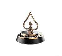 Désodorisant solaire infusé aux extraits naturels de plantes pour voiture avec ventilateur turbo pour une dispersion efficace du parfum pendant chaque trajet (B)