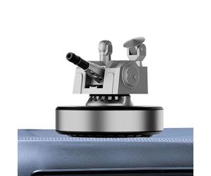 Désodorisant solaire pour voiture - Énergie solaire - Diffuseur de parfum - Diffuseur d'aromathérapie de rotatif - Parfum d'intérieur pour tableau de bord