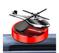 Désodorisant solaire pour voiture hélicoptère | Diffuseur d'huile rotatif pour voiture en forme d'hélicoptère - Décoration de voiture rotative à énergie solaire pour voiture, tout