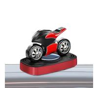 Désodorisant solaire rotatif pour voiture, décoration de parfum pour moto, améliorateur d'air à énergie solaire avec fonction rotative pour véhicules et pièces à vivre