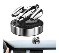 Désodorisant solaire rotatif pour voiture, décoration pour avion, diffuseur de parfum rotatif à énergie solaire pour voiture, maison, salle de bain