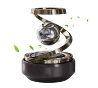 Désodorisant solaire rotatif pour voiture, tableau de bord, diffuseur de parfum, spinner alimenté par l'énergie solaire, purificateur d'air avec un parfum longue durée pour médecin d'intérieur des