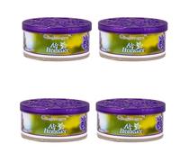 Désodorisant solide - 4 parfums, salle de bain et hôtel - Désodorisant parfumé éliminant les odeurs (parfum lavande 4 pièces)