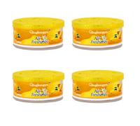 Désodorisant solide - 4 parfums, salle de bain et hôtel - Désodorisant parfumé éliminant les odeurs (parfum citron 4 pièces)