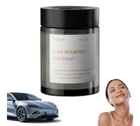 Désodorisant solide pour voiture, parfum de thérapie pour voiture | Baume parfumé Désodorisant 200 g - Parfum solide de longue durée avec naturel pour intérieurs de voitures et véhicules récréa
