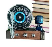 Désodorisant Tourne-Disque,Rotatif Et Pour Automobile - Rotation À 360 Degrés Style Rétro Déco Intérieure