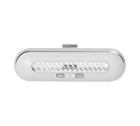 Désodorisant USB pour réfrigérateur rechargeable, portable et réutilisable, purificateur d'odeurs pour placard de voiture, garde-robe, rend les aliments encore plus frais (1 pièce, blanc)