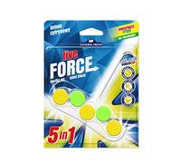 Désodorisant WC nettoyant 5 en 1 Bloc de jante hygiénique Cuvette WC Five Force Melon (3020067 (2)