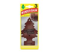 Désodorisant Wunder-Baum Cuir Lot de 3 Or
