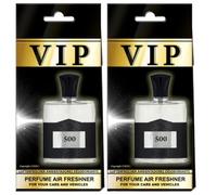 Désodorisants de luxe pour voiture VIP CARIBI lot de 2,parfums haut de gamme inspirés de parfums exclusifs,arôme élégant et durable,désodorisant haut de gamme pour voiture,maison,bureau et cadeau(500)