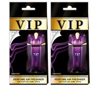 Désodorisants de luxe pour voiture VIP CARIBI lot de 2,parfums haut de gamme inspirés de parfums exclusifs,arôme élégant et durable,désodorisant haut de gamme pour voiture,maison,bureau et cadeau(737)