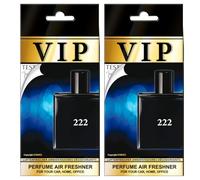 Désodorisants de luxe pour voiture VIP CARIBI lot de 2,parfums haut de gamme inspirés de parfums exclusifs,arôme élégant et durable,désodorisant haut de gamme pour voiture,maison,bureau et cadeau(222)