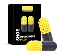 Désodorisants pour chaussures à intensité réglable (lot de 2) - Tournez pour moduler la fraîcheur et éliminer rapidement les odeurs de vos chaussures de sport, de travail et de tous les jours.