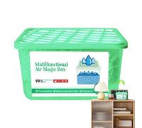 Désodorisants Pour La Salle De Bain,Éliminateur d'Odeurs Boîte Magique Anti-Poussière - Neutralisateur d'Odeurs Pour Les Pièces,Pour Intérieur Placard Bureau Voiture Maison Voyage Animaux