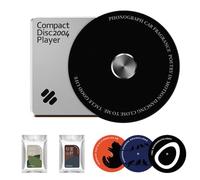 Désodorisants pour voiture, désodorisant avec clips de ventilation, diffuseur d'arômes pour voiture en forme de tourne-disque, désodorisant unique et pour voiture,