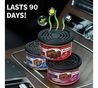 Désodorisants pour voiture, parfum pour voiture, éliminateur d'odeurs pour voiture, bloc de bois en conserve, aromathérapie automobile longue durée, désodorisant pour armoire à domicile Cherry