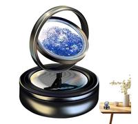 Désodorisants solaires pour voiture, diffuseur d'énergie solaire, décorations solaires pour tableau de bord de voiture | Désodorisant d'air rotatif solaire pour voiture, accessoires de décoration