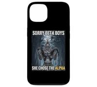 Désolé, Beta Boys, Elle a Choisi Le mème Alpha Funny Alpha Wolf Coque pour iPhone 13