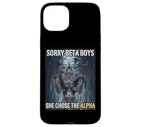 Désolé, Beta Boys, Elle a Choisi Le mème Alpha Funny Alpha Wolf Coque pour iPhone 15 Plus