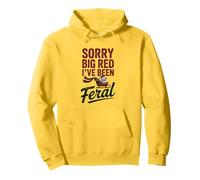 Désolé Big Red Nous Avons été Un Raton Laveur Sauvage Humour Sweat à Capuche
