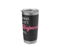 Désolé, Boybands ne peut pas dire adieu à Funny Fangirl Gobelet isotherme en acier inoxydable double paroi