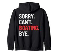 Désolé, Can't Boating, au Revoir Retro Boating Lovers Sweat à Capuche