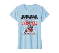 Désolé Cette Fille est Prise par Un Motard - Couple Motard T-Shirt