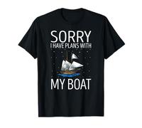 Désolé J'Ai des Plans avec Mon Bateau Week-End Voile T-Shirt