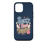 Désolé, J'Ai League Bowling Coque pour iPhone 12/12 Pro