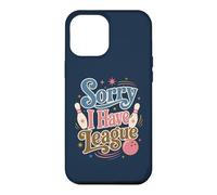 Désolé, J'Ai League Bowling Coque pour iPhone 12 Pro Max