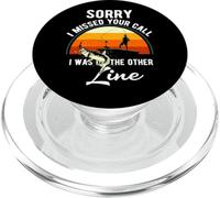 Désolé, J'Ai raté Votre Appel, j'étais sur l'autre Ligne en Train de pêcher PopSockets PopGrip pour MagSafe