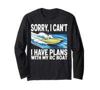 Désolé, Je ne Peux Pas Avoir de Plans avec Mon Bateau RC Manche Longue