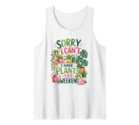 Désolé, Je Ne Peux Pas Avoir De Plantes Ce W nd Humour Débardeur