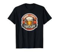 Désolé, Je ne Peux Pas Avoir de projets avec ma bière T-Shirt Graphique avec Valeur