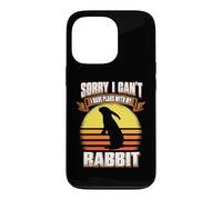 Désolé, Je ne Peux Pas Avoir de projets avec Mon Lapin Funny Coque pour iPhone 13 Pro