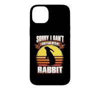 Désolé, Je ne Peux Pas Avoir de projets avec Mon Lapin Funny Coque pour iPhone 14 Plus