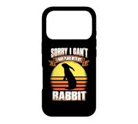 Désolé, Je ne Peux Pas Avoir de projets avec Mon Lapin Funny Coque pour iPhone 17 Pro