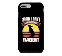Désolé, Je ne Peux Pas Avoir de projets avec Mon Lapin Funny Coque pour iPhone 7 Plus/8 Plus
