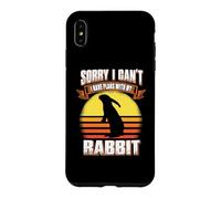 Désolé, Je ne Peux Pas Avoir de projets avec Mon Lapin Funny Coque pour iPhone XS Max