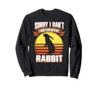 Désolé, Je ne Peux Pas Avoir de projets avec Mon Lapin Funny Sweatshirt