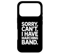 Désolé, Je ne Peux Pas Avoir Une Fanfare, des Musiciens d'entraînement Coque pour iPhone 17 Pro