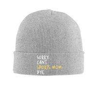 Désolé, Je Ne Peux Pas Faire De Sport, Maman. Au Revoir Femme Homme Bonnets Hiver Respirant Bonnet De Pêcheur Léger Bonnets Tricoté pour Course À Pied Toutes Les Saisons Sport