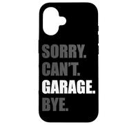 Désolé, Je ne Peux Pas garer Car Lover Mechanic Garage Car Guy Coque pour iPhone 16