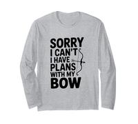 Désolé, Je ne Peux Pas, J'Ai des projets avec Mon Arc Manche Longue