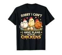 Désolé, Je ne Peux Pas, J'Ai des projets avec Mon Poulet T-Shirt Graphique avec Valeur