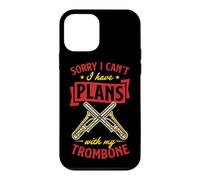 Désolé, Je ne Peux Pas, J'Ai des projets avec Mon Trombone Coque pour iPhone 12 Mini