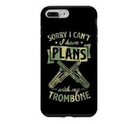 Désolé, Je ne Peux Pas, J'Ai des projets avec Mon Trombone Coque pour iPhone 7 Plus/8 Plus